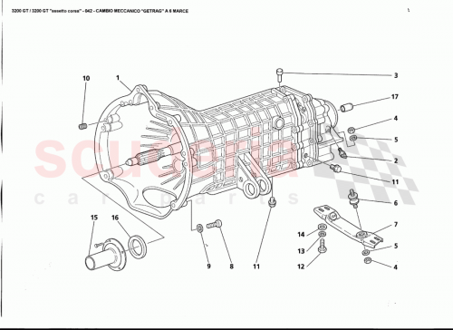 Part Diagram for Maserati 314855306