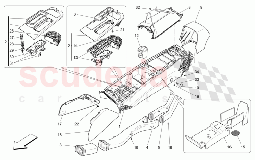 Part Diagram for Maserati 670019045