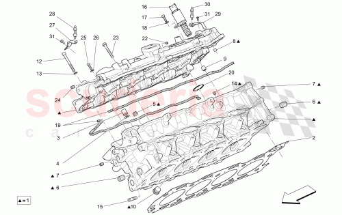 Part Diagram for Maserati 278645