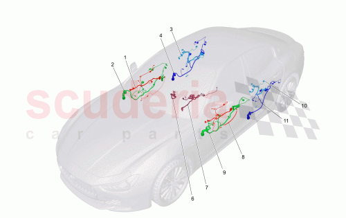 Part Diagram for Maserati 670008615