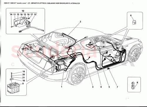 Part Diagram for Maserati 383000167