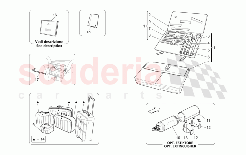 Part Diagram for Maserati 69264900