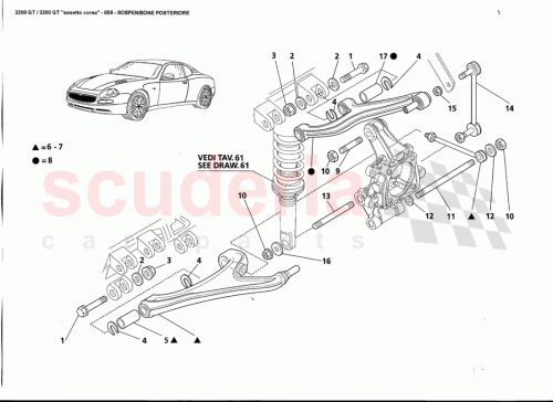 Part Diagram for Maserati 14496824