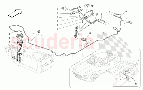 Part Diagram for Maserati 209820