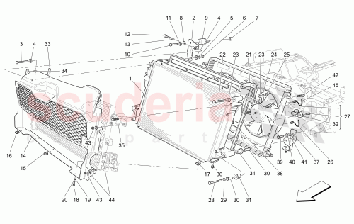 Part Diagram for Maserati 234470