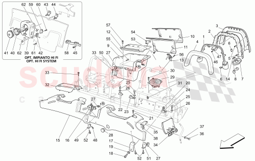 Part Diagram for Maserati 981104920