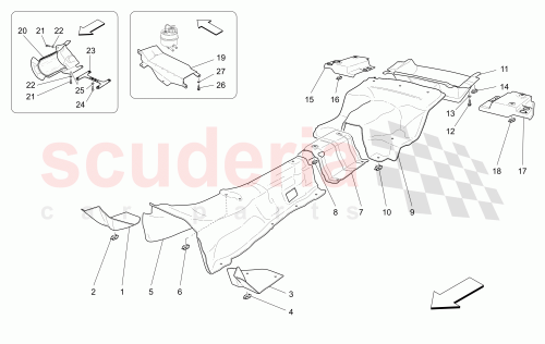 Part Diagram for Maserati 67221800