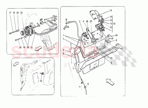Part Diagram for Maserati 242554