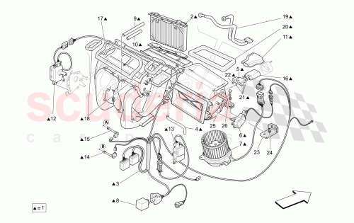 Part Diagram for Maserati 980001200