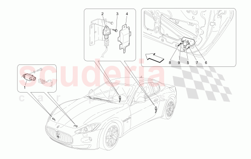 Part Diagram for Maserati 14642491