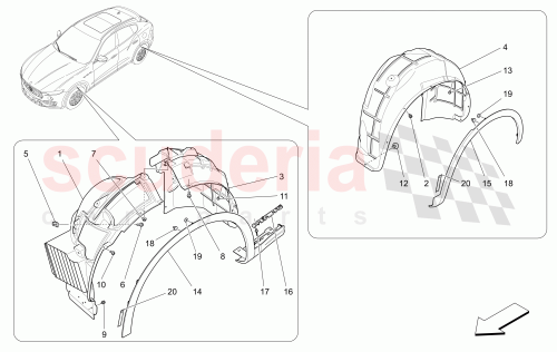 Part Diagram for Maserati 675000629