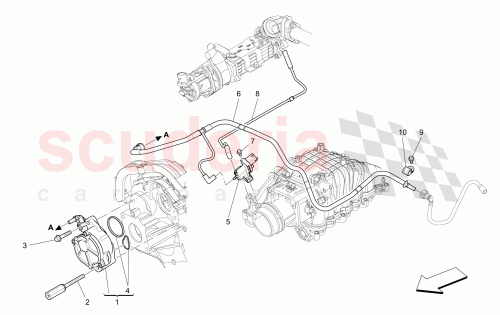 Part Diagram for Maserati 46334577