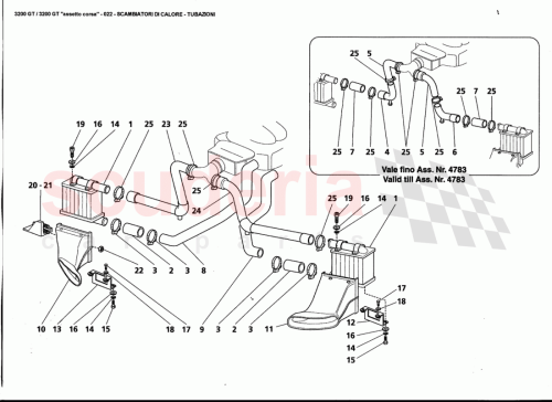 Part Diagram for Maserati 382000472