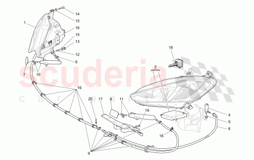 Part Diagram for Maserati 350571