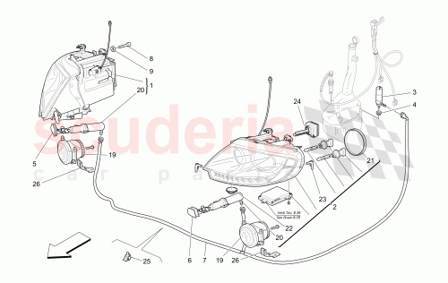 Part Diagram for Maserati 980139735