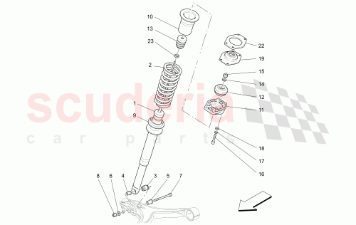 Part Diagram for Maserati 263102