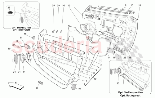 Part Diagram for Maserati 984021904