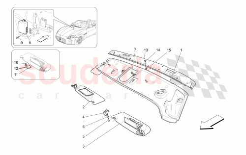 Part Diagram for Maserati 81563300