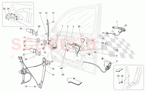 Part Diagram for Maserati 69697600