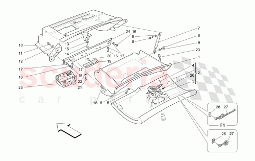 Part Diagram for Maserati 68337000