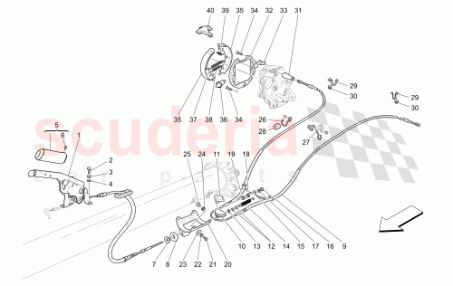 Part Diagram for Maserati 981340407