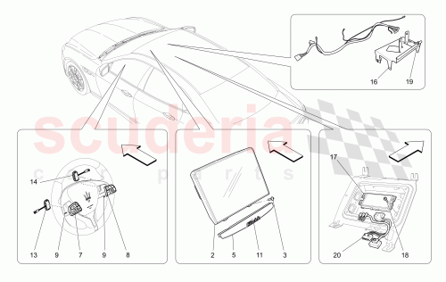 Part Diagram for Maserati 670102526