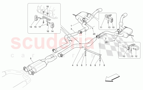 Part Diagram for Maserati 286221
