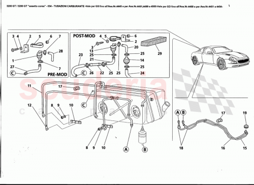 Part Diagram for Maserati 319230502