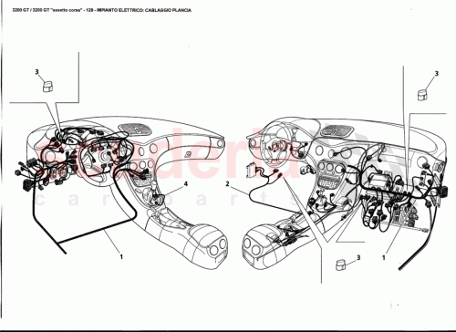 Part Diagram for Maserati 382905100