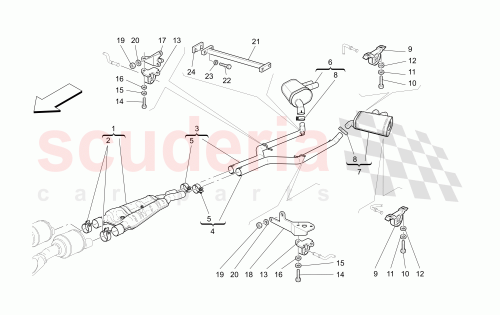 Part Diagram for Maserati 193098
