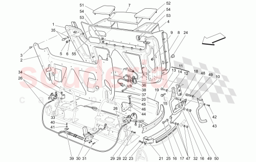 Part Diagram for Maserati 69271400