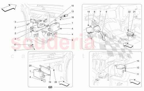 Part Diagram for Maserati 195742
