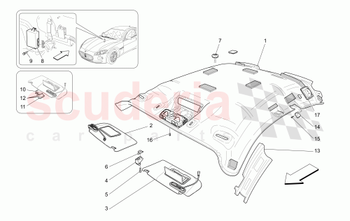Part Diagram for Maserati 80699300