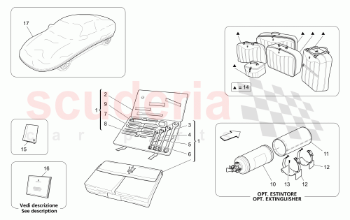 Part Diagram for Maserati 68686300