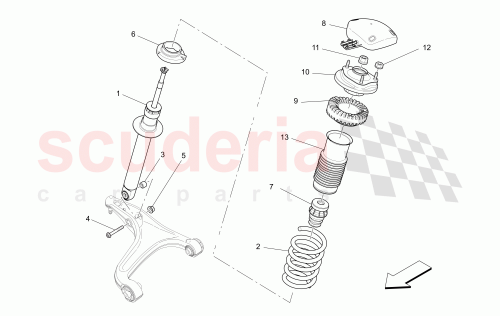 Part Diagram for Maserati 673004064