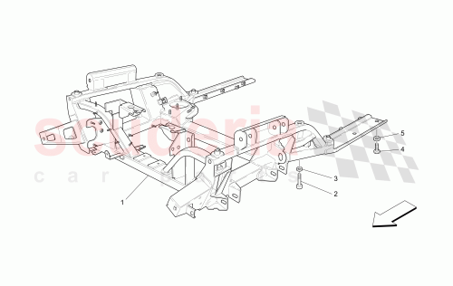 Part Diagram for Maserati 980139618