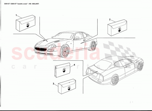 Part Diagram for Maserati 381500420