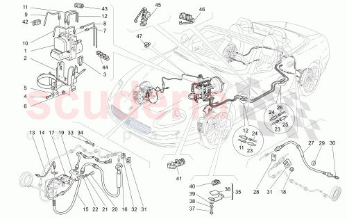 Part Diagram for Maserati 208022