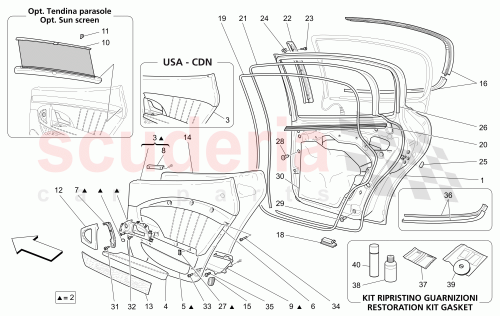 Part Diagram for Maserati 981387100