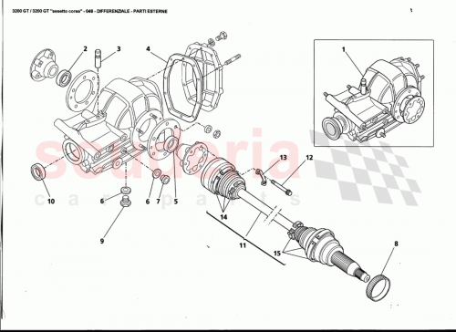 Part Diagram for Maserati 376200548