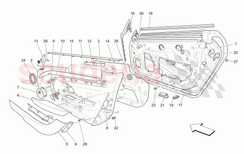 Part Diagram for Maserati 80251402