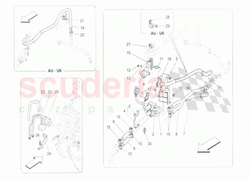 Part Diagram for Maserati 67570700