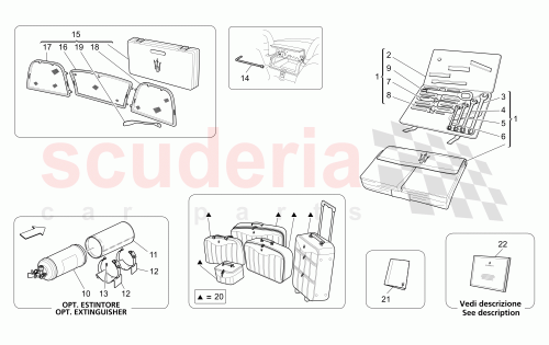 Part Diagram for Maserati 68684900