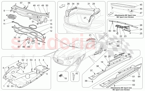 Part Diagram for Maserati 940000057
