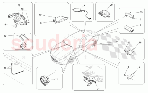 Part Diagram for Maserati 670102483