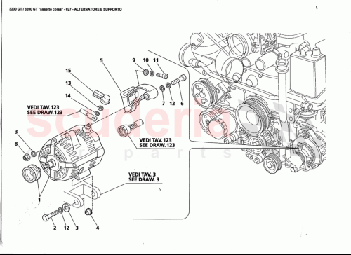 Part Diagram for Maserati 16102414
