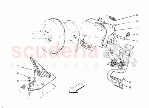 Part Diagram for Maserati 958694