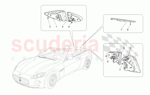 Part Diagram for Maserati 295190