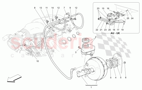 Part Diagram for Maserati 234976