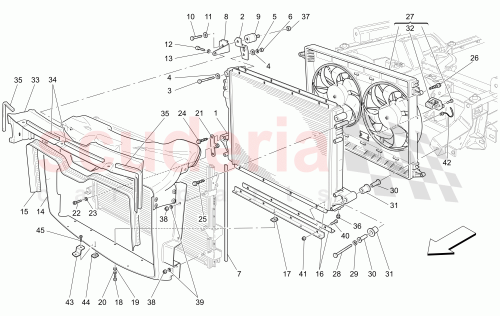 Part Diagram for Maserati 81874500